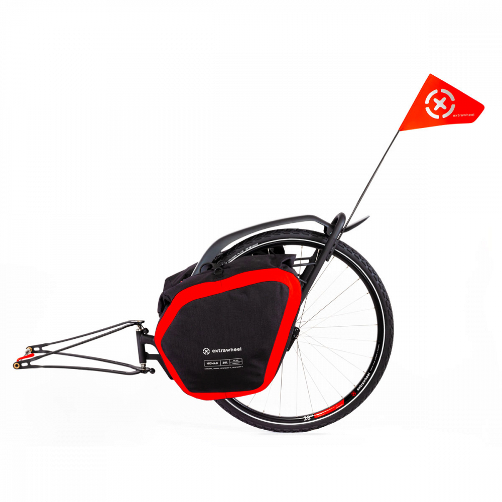 Fahrradanhänger BRAVE Nomad Premium 28" 60Liter